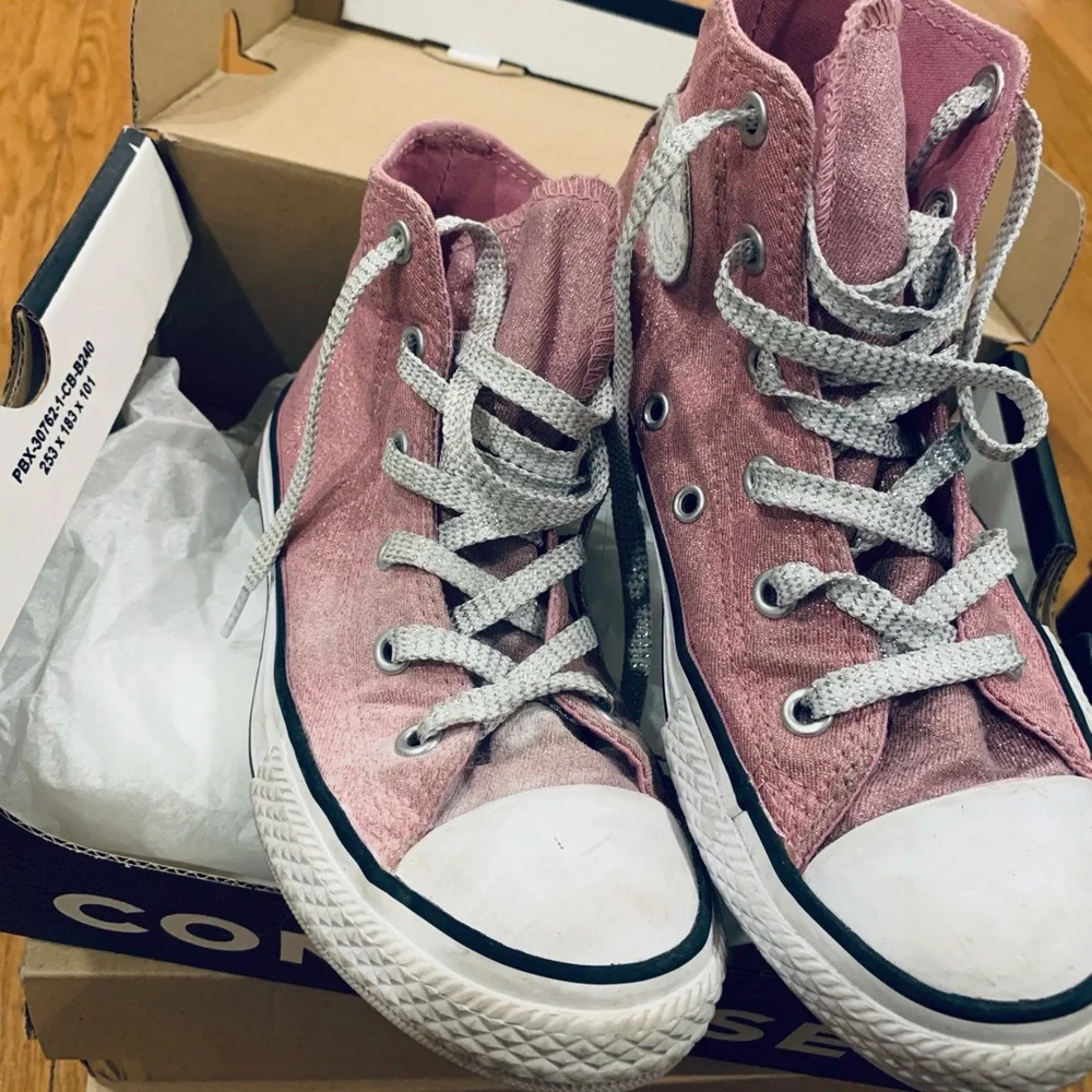 Converse ctas pink